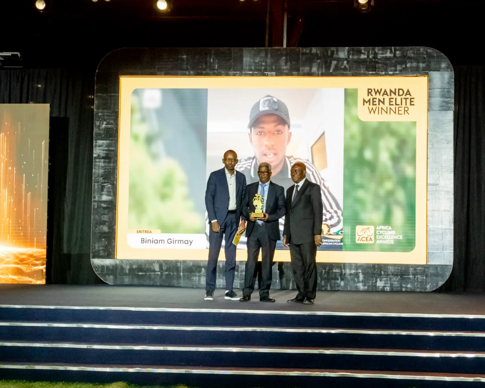 Forzza at the awards presentation